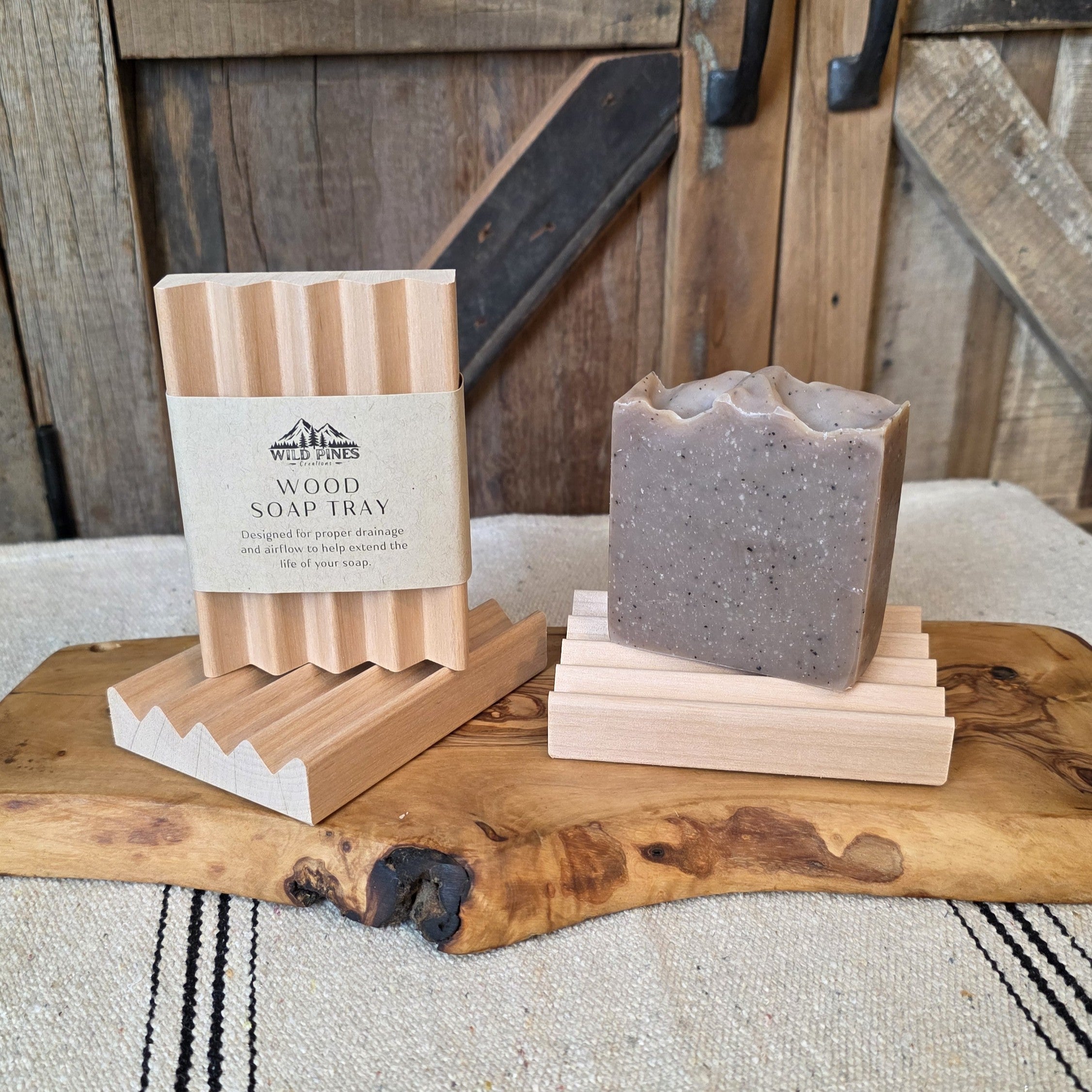 Wood Soap Tray