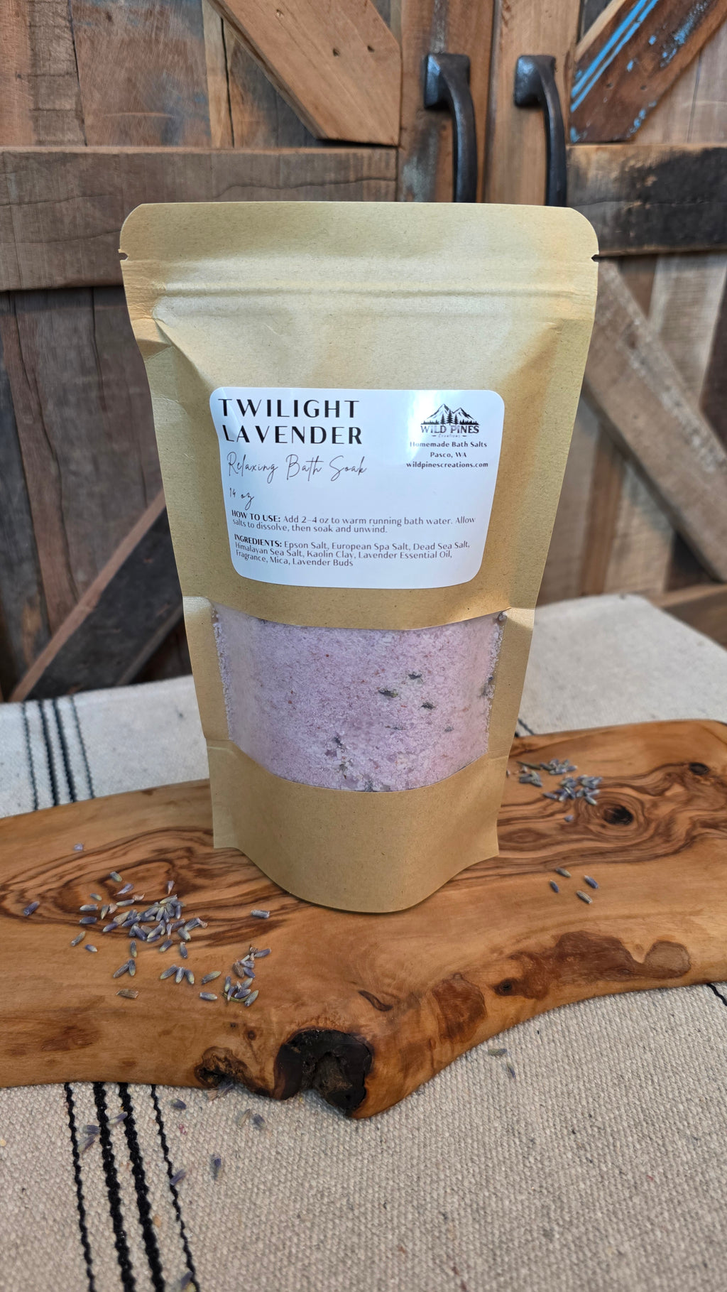 Twilight Lavender Bath Salts - 14 oz