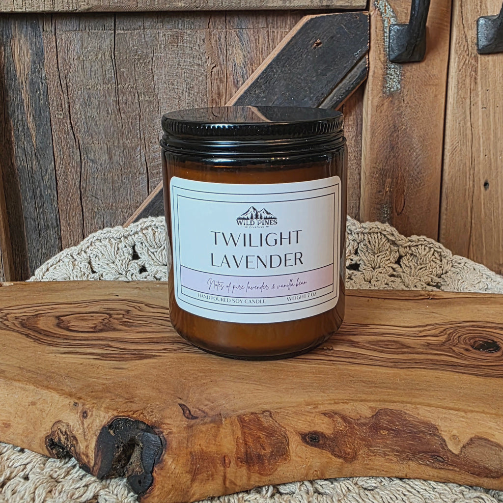 Twilight Lavender Soy Candle