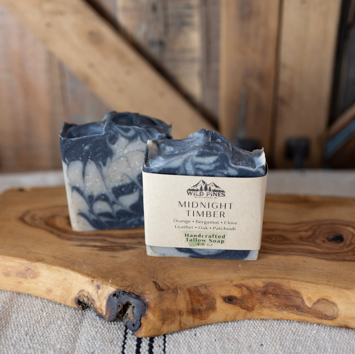 Midnight Timber Soap - Tallow