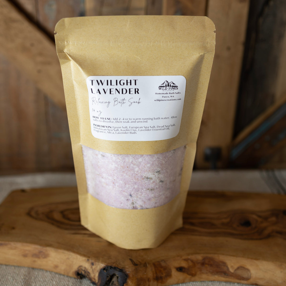 Twilight Lavender Bath Salts - 14 oz
