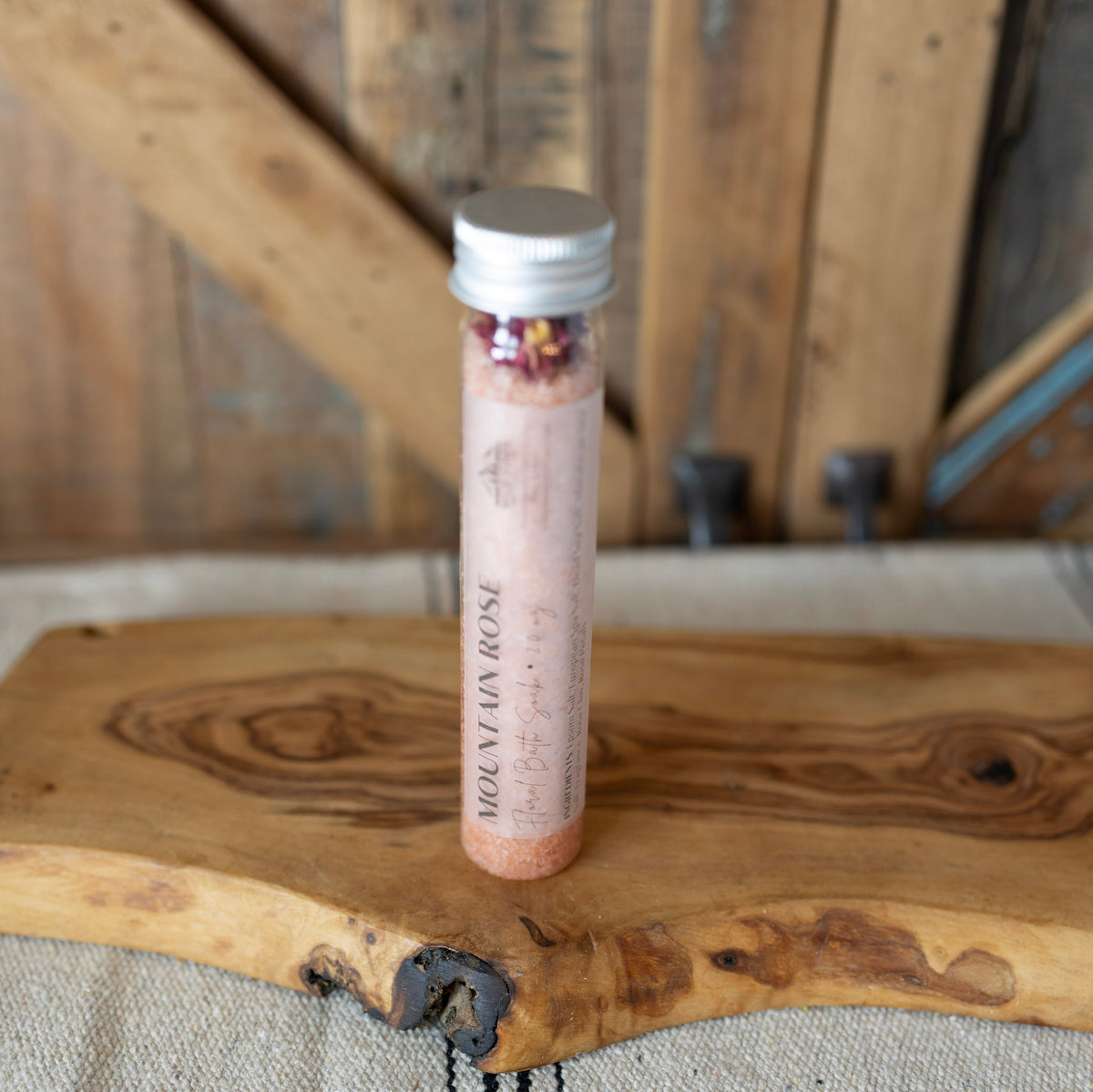 Mountain Rose Bath Salts - 2 oz Tube